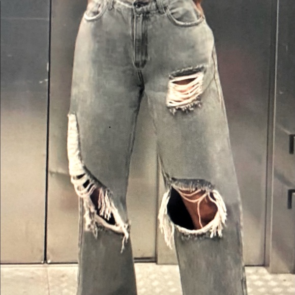 Emmiol Denim - Emmiol High Rise Ripped Jeans